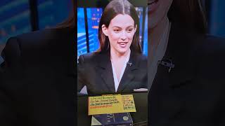 Riley Keough On SethMeyers Paris fun Godblessyou Elvis family sweet risk genes talented [upl. by Naiva]