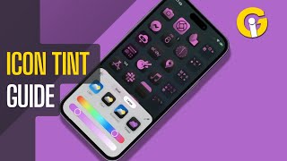 Customise iPhone Icons with iOS 18 Tint Feature [upl. by Wager]