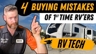 Watch this video before buying your 1st RV 4 newbie RV buying mistakes from a tech [upl. by Klug]