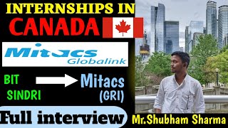 MITACS GLOBALINK INTERNSHIP 2024 CANADA BRIEF INTERVIEWELIGIBILTYSTIPENDPROCESSEXPERIENCE [upl. by June705]