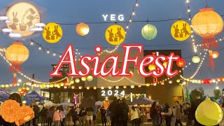 AsiaFest Night Market Edmonton 2024 [upl. by Atirak]