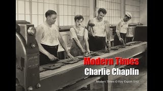 Charlie Chaplin  Factory Scene  Modern Times 1936 [upl. by Siurtemed]