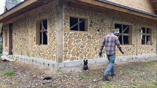 194 Cordwood Home Build OffGrid Tips and Tricks That Worked for Us [upl. by Nonez]