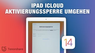 iCloud Aktivierungssperre umgehen iPad iOS 14 [upl. by Olia599]