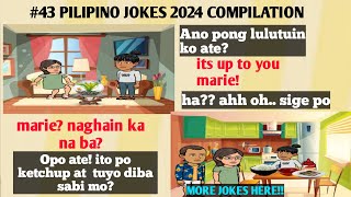 43 tagalog comedy animation compilation 2024  pampatawa 🤣🤣  rogin funny animation [upl. by Adrahc268]