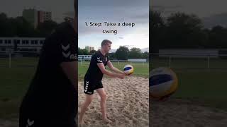 Skyball Serve Tutorial 🏐💪 volleyball [upl. by Duer285]