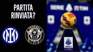 INTER  VENEZIA RINVIATA SERIE A RIDICOLA 🤣 [upl. by Ramses]