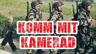 Komm mit Kamerad  German Paratrooper Song  English Translation [upl. by Allebasi]