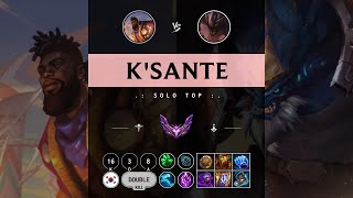 KSante Top vs Malphite  KR Master Patch 149 [upl. by Legna]