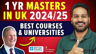 1 Year Masters Best Courses in UK amp UK Universities  UK Masters Degree  Study in UK  UK PSW [upl. by Ragas429]