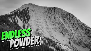 Endless Snowboard Powder Run 3300 feet academysnowboardco [upl. by Stoneman161]