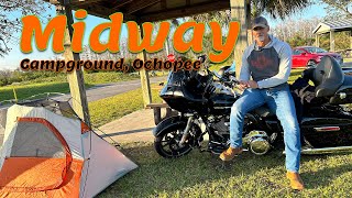 Florida Everglades Motorcycle Camping  harleydavidson saddlemenusa motorcycle camping [upl. by Goldshell]