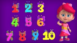 10 Little Numbers Song  Numbers Song for Children  Learn Numbers with Betty and Bunny for KIDS [upl. by Nil]