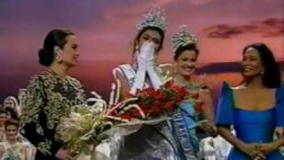 Miss Universe 1994  Crowning Moment [upl. by Cari]