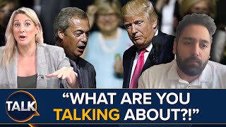 “People LIKE YOU Say HE’S The Threat”  Nigel Farage Accuses Labour Of Interference In US Elections [upl. by Mario581]