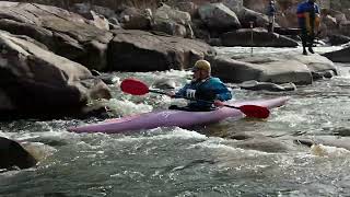 Missouri Whitewater Championship 2024 Kayak Downriver Race [upl. by Iroj]