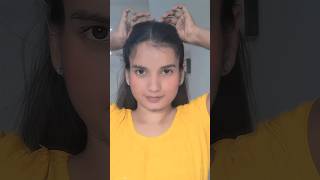 Ponytail hairstyle 😍 hairstyle ponytail hacks youtubeshorts amazinghacks hair minivlog [upl. by Fauver]