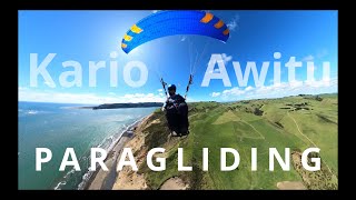 Paragliding Auckland Kariotahi to Awhitu [upl. by Gareri880]