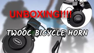 UNBOXING TWOOC BICYCLE HORN [upl. by Nnylatsyrk247]