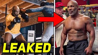 Mike Tyson LEAKED Sparring amp TRAINING Footage For Jake Paul FIGHT 57 Years Old [upl. by Masry]