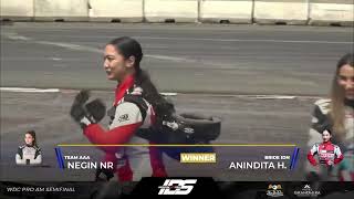 NEGIN NR VS ANINDITA H  IDS WDC PRO AM FINAL ROUND SEMIFINAL [upl. by Stinky]