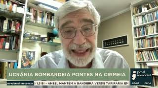 UCRÃ‚NIA BOMBARDEIA PONTES NA CRIMEIA TERRITÃ“RIO MUITO ESTRATÃ‰GICO PARA A RÃšSSIA [upl. by Wilburt]