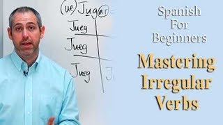 Mastering Irregular Verbs  Spanish For Beginners Ep7 [upl. by Sum]