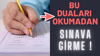 Sınavlarda Başarılı olmak için okunacak Dualar Sınav Duası  ALLAH YKS ve LGS’de muvaffak kılsın [upl. by Gale]