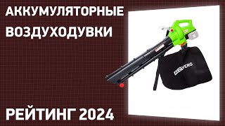 ТОП—7 Лучшие аккумуляторные воздуходувки и садовые пылесосы Рейтинг 2024 года [upl. by Aidul]