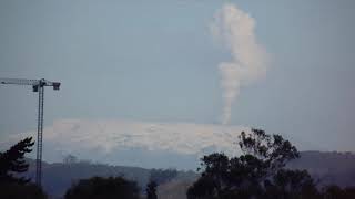 Nevado del Ruiz visto desde el suroccidente de Bogotá [upl. by Monson]