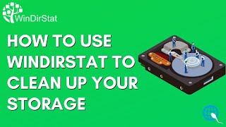 How to use WinDirStat in Windows 11  How To Clean Up Disk Space In 2023  TECH SPERM windirstat [upl. by Naelopan]