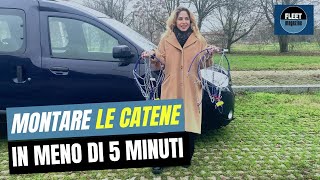 Come montare le catene tutorial per imbranati [upl. by Dyl811]