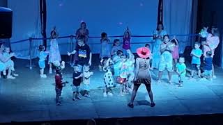 Dancing kids Abora Playa Catarina Gran Canaria Spain [upl. by Ispep957]