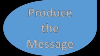 Producing the Business Message 3 Step Process of Writing Business Message [upl. by Melbourne]