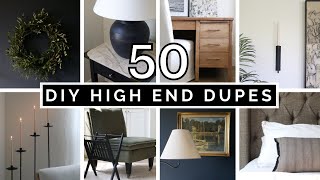 50 DIY HIGH END HOME DECOR THRIFTED DUPES [upl. by Asilrak]