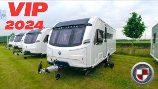 NEW Coachman VIP Caravan Range 2024  First Look [upl. by Aidua]