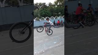 Mtbfreestyle😱😱 Subscribe Now👆 cyclestunt cumilla mtbfreestyle vairalvideo trending bsb stunt [upl. by Ahsekyt861]