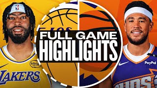 LAKERS at SUNS  NBA PRESEASON FULL GAME HIGHLIGHTS  October 17 2024 [upl. by Ertnod]