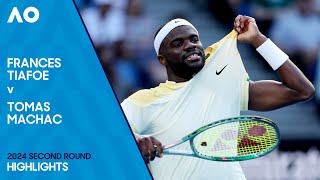 Frances Tiafoe v Tomas Machac Highlights  Australian Open 2024 Second Round [upl. by Swarts747]