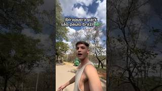 VISITING IBIRAPUERA PARK SÃO PAULO BRAZIL 🇧🇷 [upl. by Aicxela]