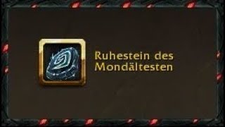 World of Warcraft  Spielzeug  Ruhestein des Mondältesten [upl. by Kcirreg]