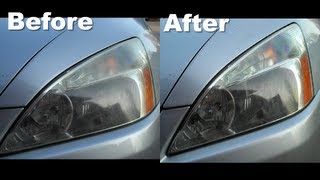 How to Restore Headlights with Toothpaste  It works [upl. by Kawasaki]