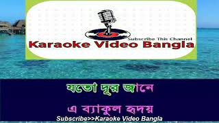 Poddo Patar Jol James Bangla karaokeMHUNLOCKER [upl. by Abbotsun]