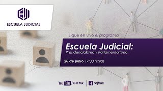 Escuela Judicial  Presidencialismo y Parlamentarismo [upl. by Manvell327]