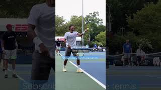 Felix AugerAliassime Serve in Slow Motion at US Open 2022 🎾🇨🇦 Shorts USOpen AugerAliassime [upl. by Crim13]