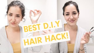 How to Control Baby Hairs  Hair finishing Stick DIY [upl. by Assi]