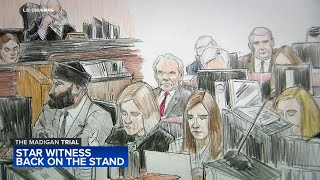 Feds star witness takes stand in Madigan trial videos shown [upl. by Struve856]