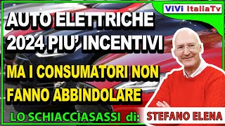 Auto elettrica i consumatori non abboccano ma il governo Meloni aumenta gli incentivi 2024 [upl. by Ansley]