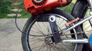 Chainsaw Bike with Expansion Chamber [upl. by Remos]