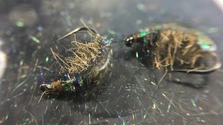 Montaje Gammarus Tying scud nymph [upl. by Allehs]